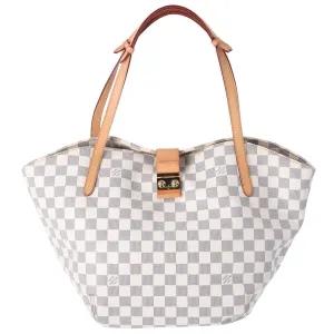 Louis Vuitton Salina PM Damier Tote Bag N41208 Azur Damier Canvas