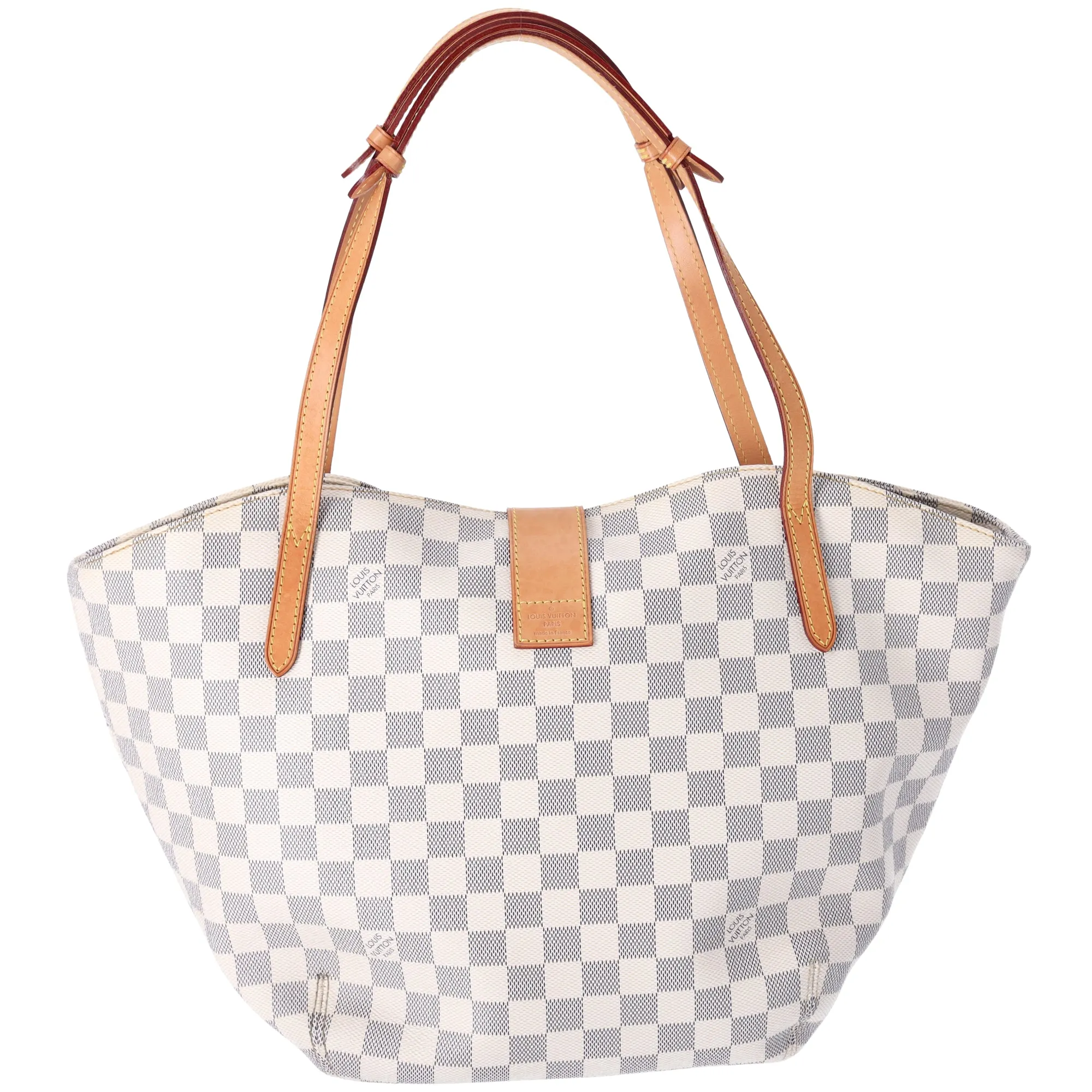 Louis Vuitton Salina PM Damier Tote Bag N41208 Azur Damier Canvas