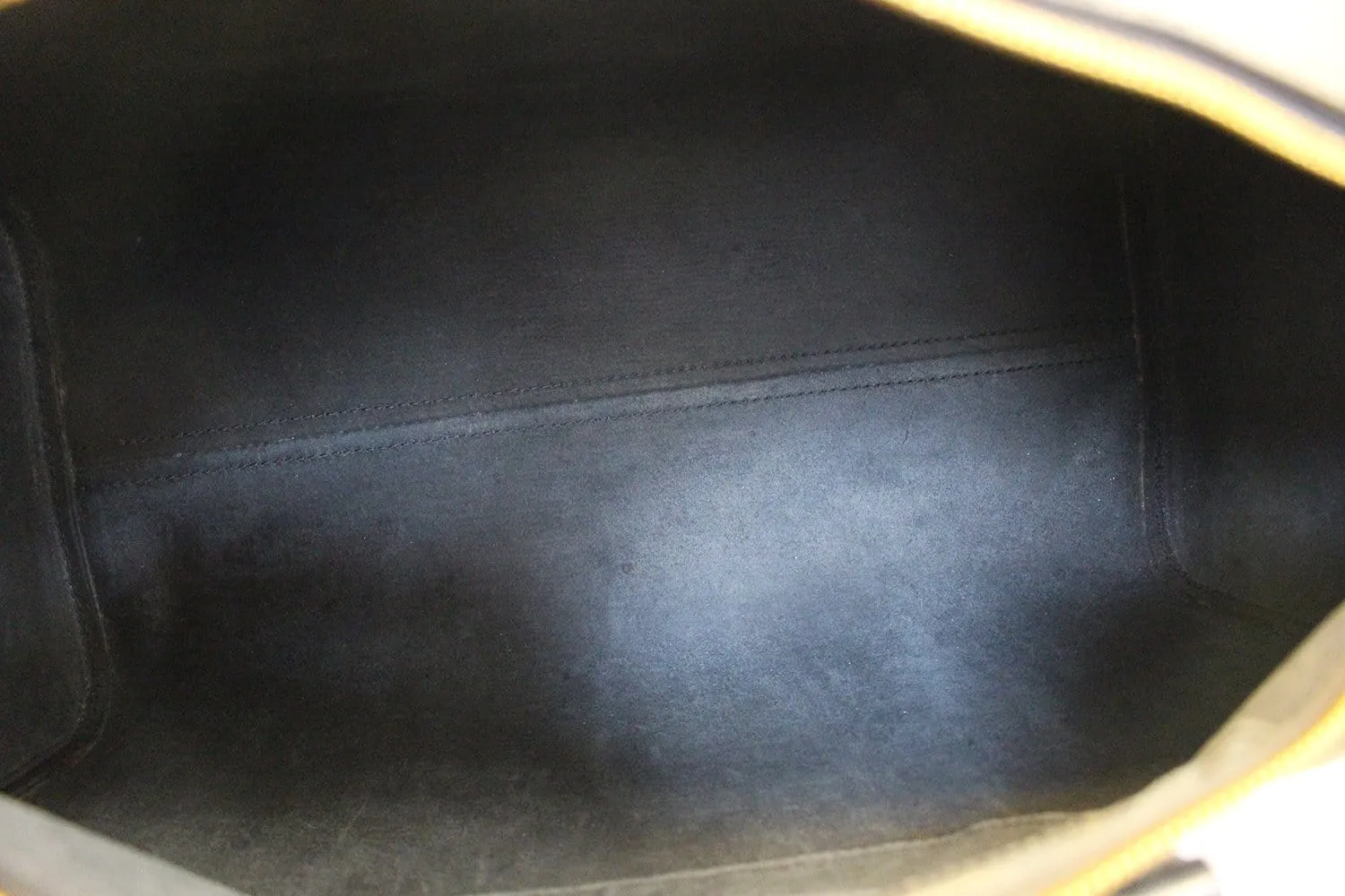 LOUIS VUITTON Satchel Bag Pre Loved Epi Leather Speedy 40 Black