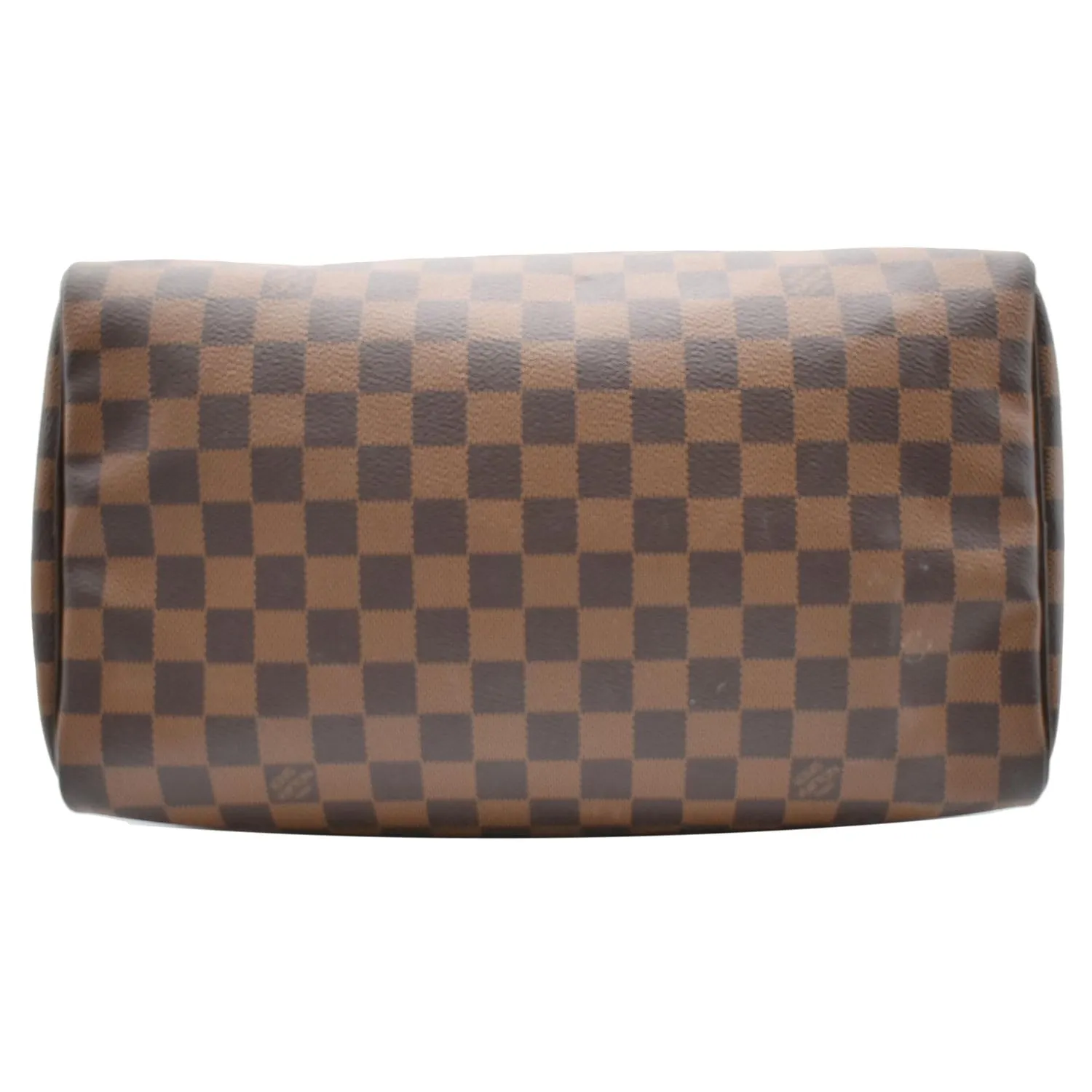 LOUIS VUITTON Speedy 30 Damier Ebene Satchel Bag Brown