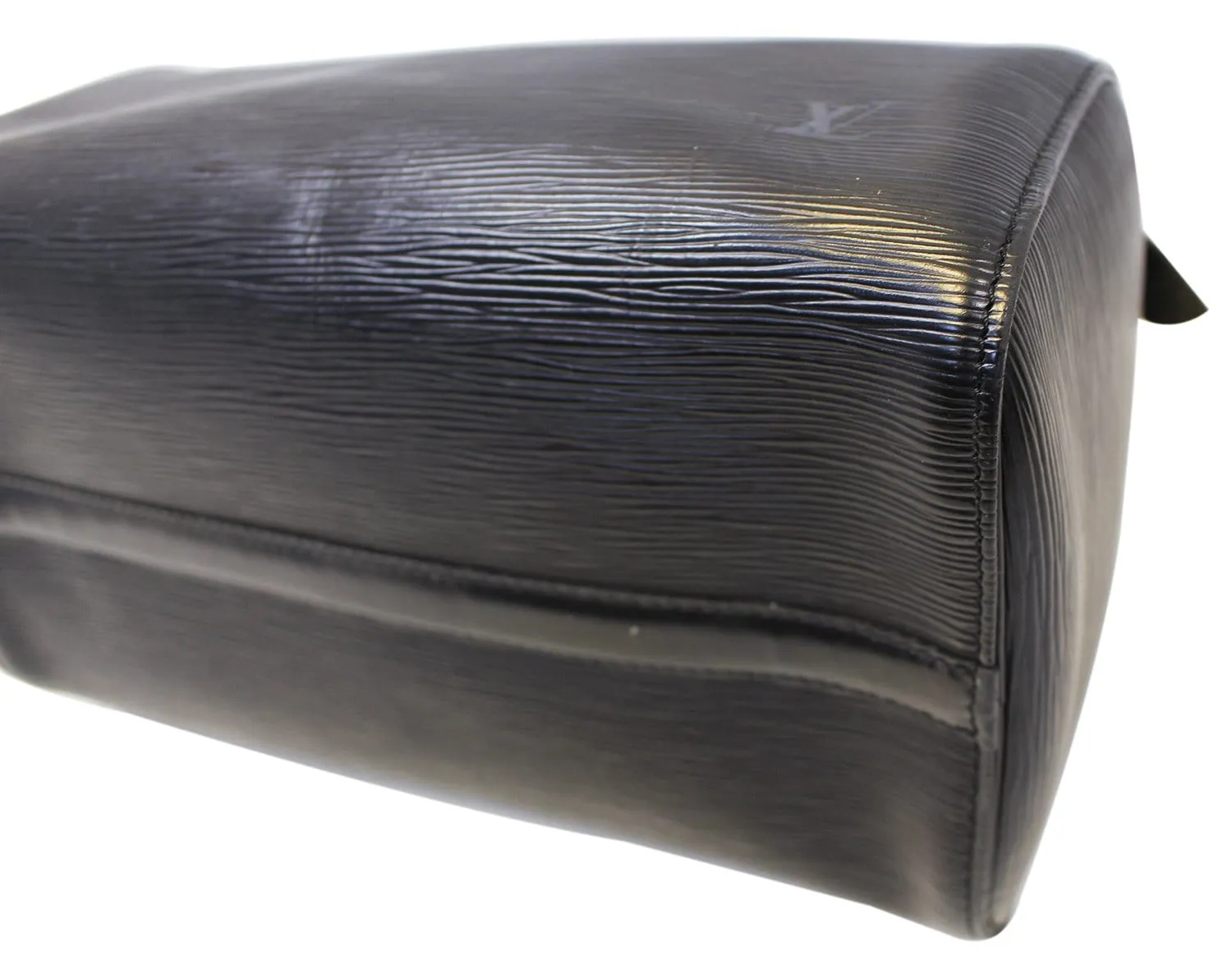 LOUIS VUITTON Speedy 30 Pre Owned Epi Leather Black  Satchel Bag