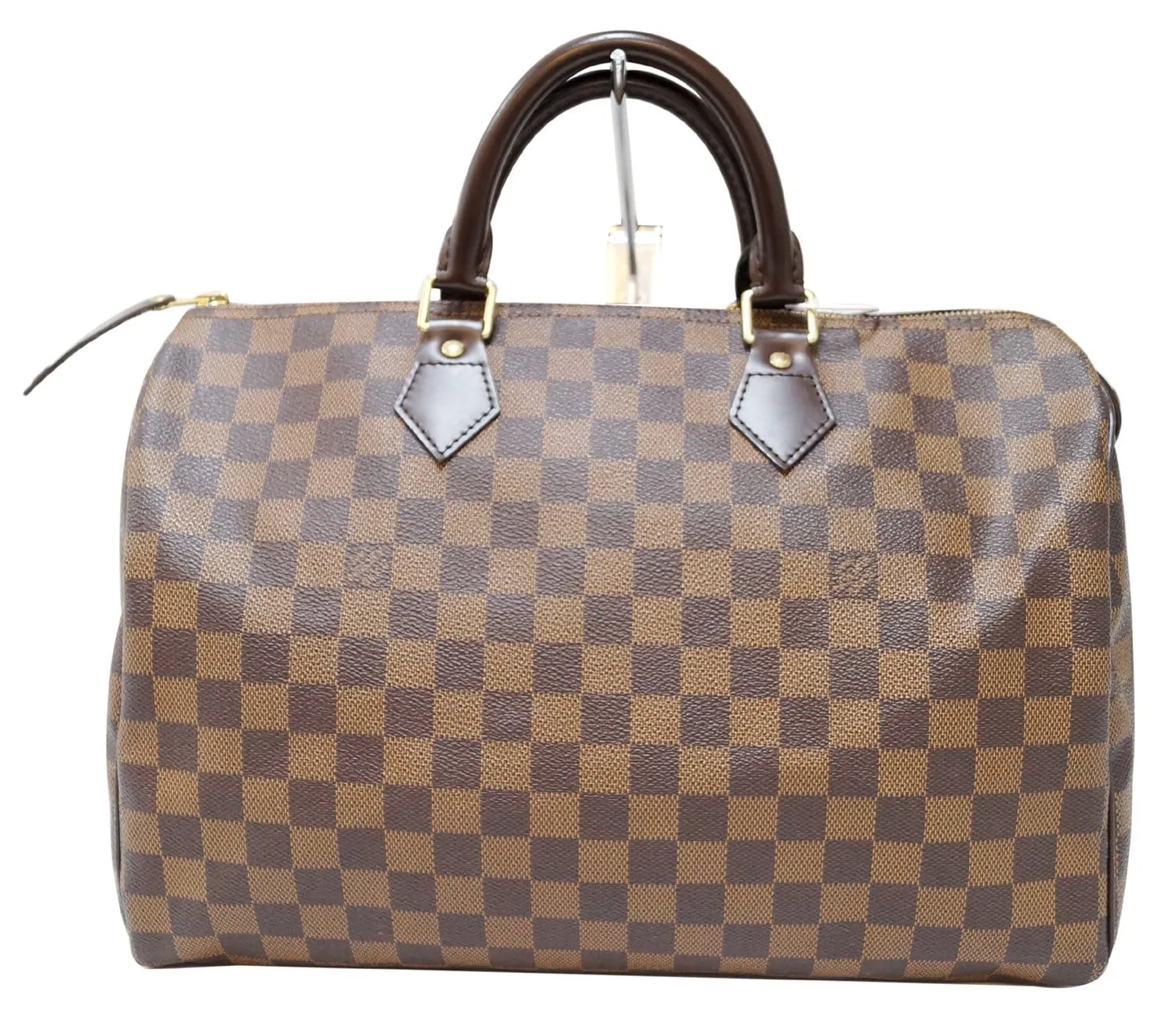 LOUIS VUITTON Speedy 35 Damier Ebene Satchel Bag