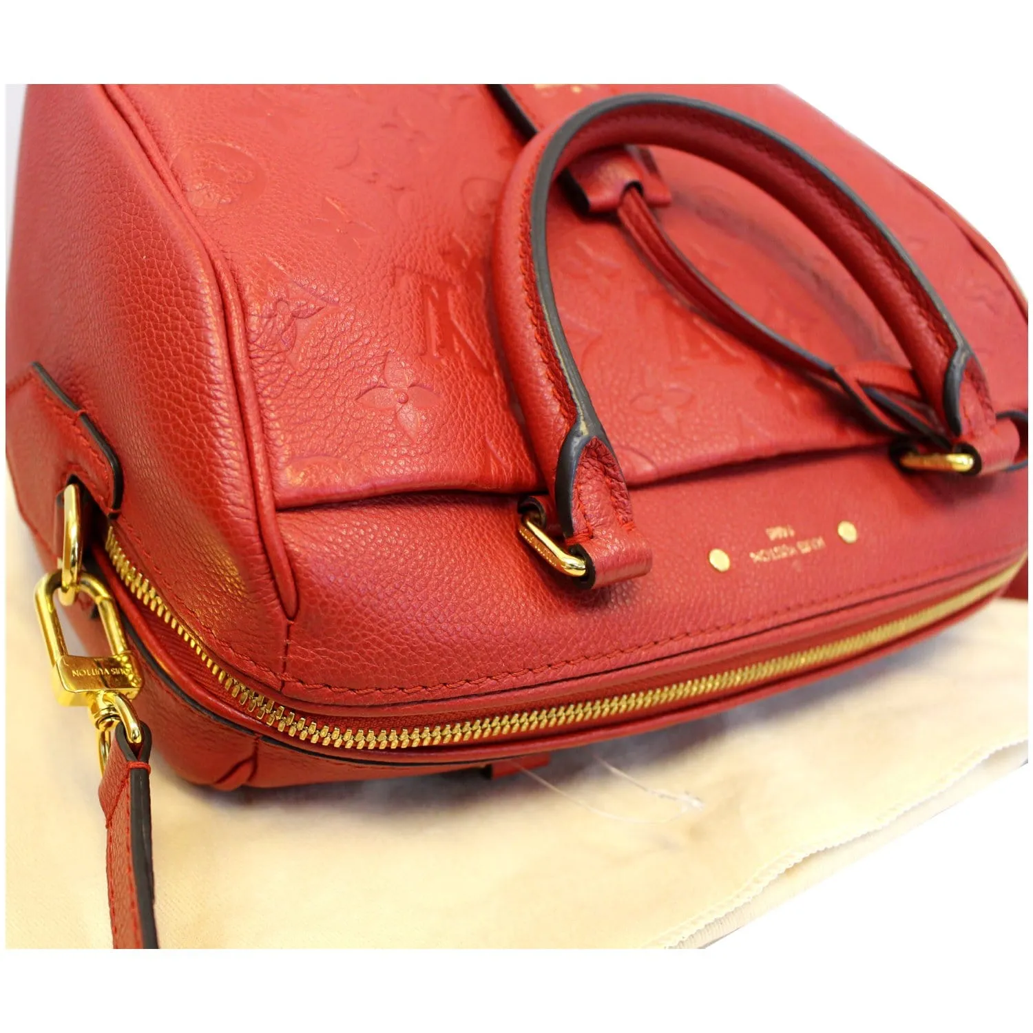 LOUIS VUITTON Speedy Bandouliere 25 Empreinte Leather Shoulder Bag