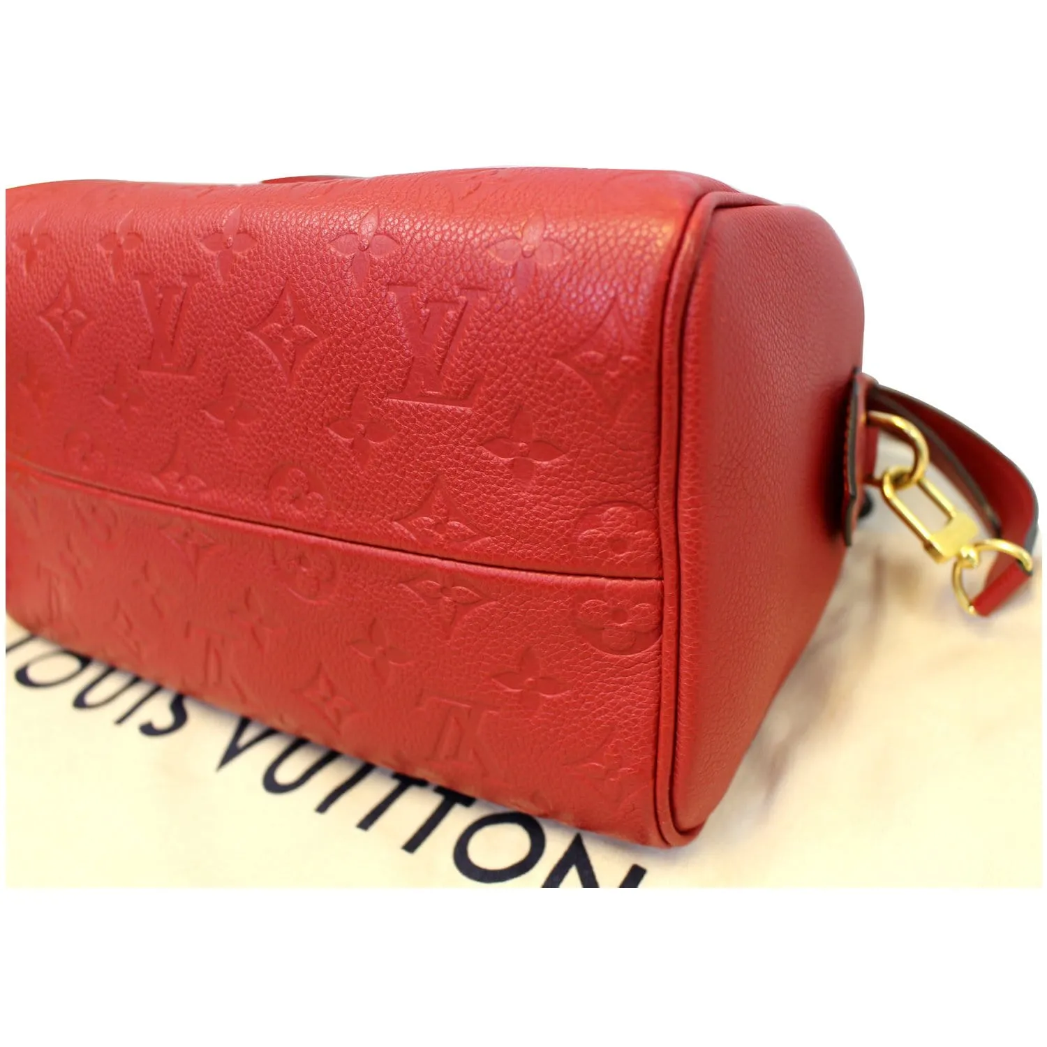 LOUIS VUITTON Speedy Bandouliere 25 Empreinte Leather Shoulder Bag