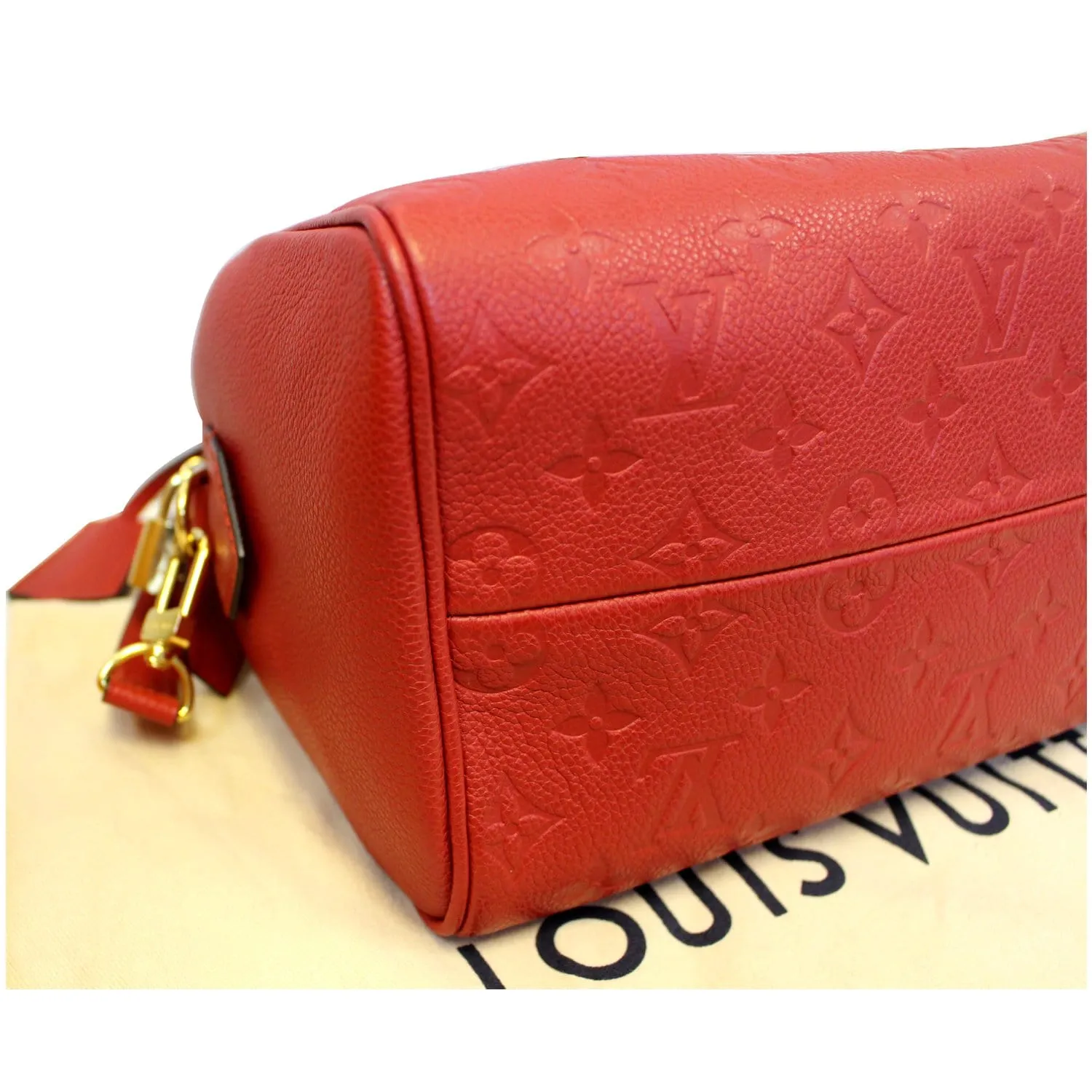 LOUIS VUITTON Speedy Bandouliere 25 Empreinte Leather Shoulder Bag
