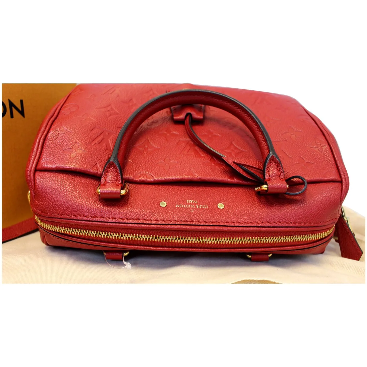 LOUIS VUITTON Speedy Bandouliere 25 Empreinte Leather Shoulder Bag