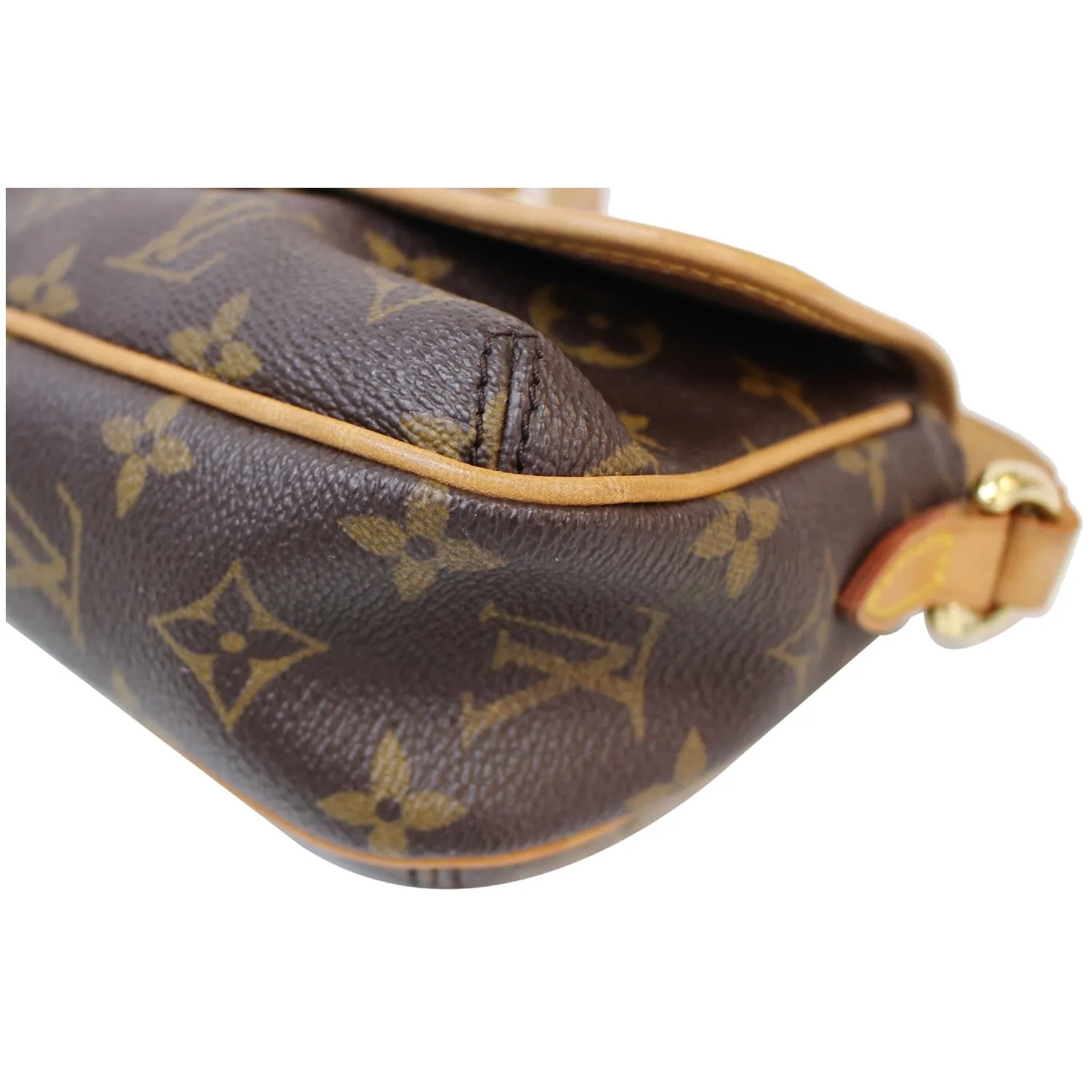 LOUIS VUITTON Tikal PM Monogram Canvas Shoulder Bag Brown