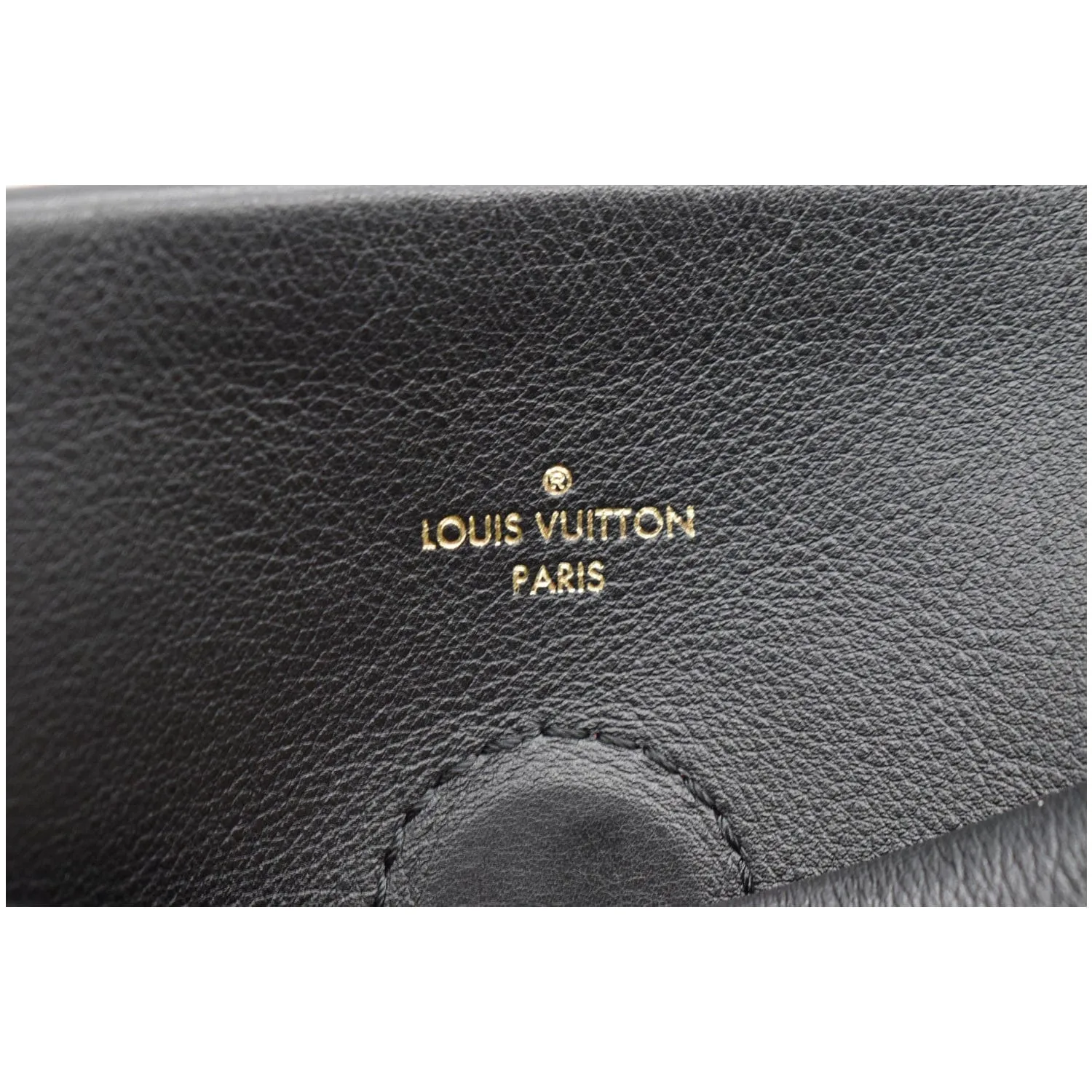 LOUIS VUITTON Tuileries Monogram Canvas Hobo Bag Black