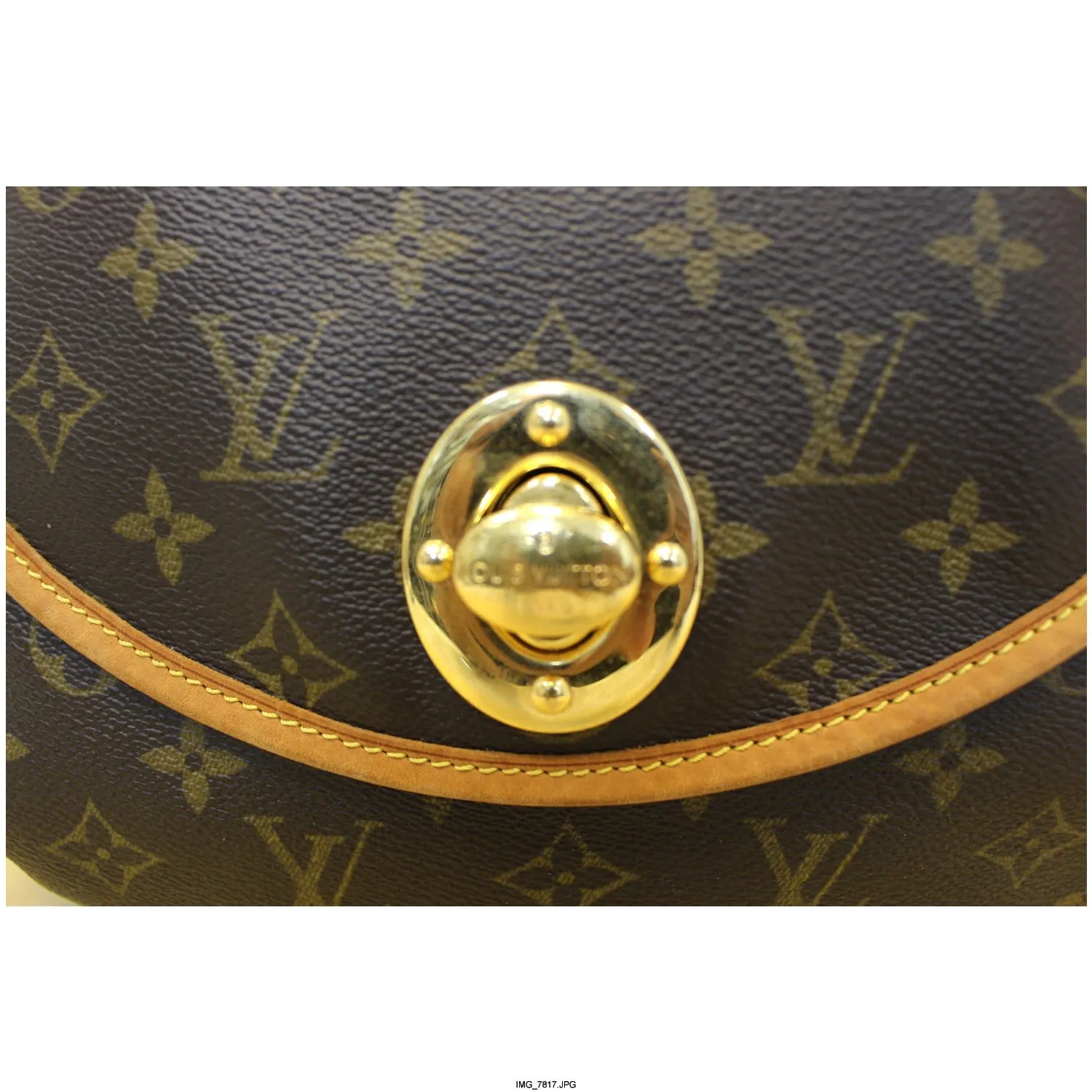 LOUIS VUITTON Tulum GM Monogram Canvas Shoulder Bag