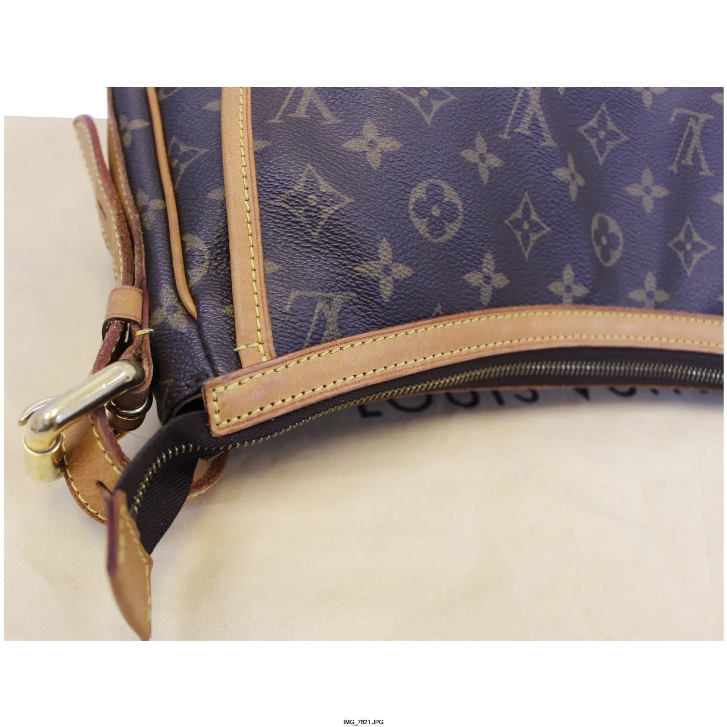 LOUIS VUITTON Tulum GM Monogram Canvas Shoulder Bag