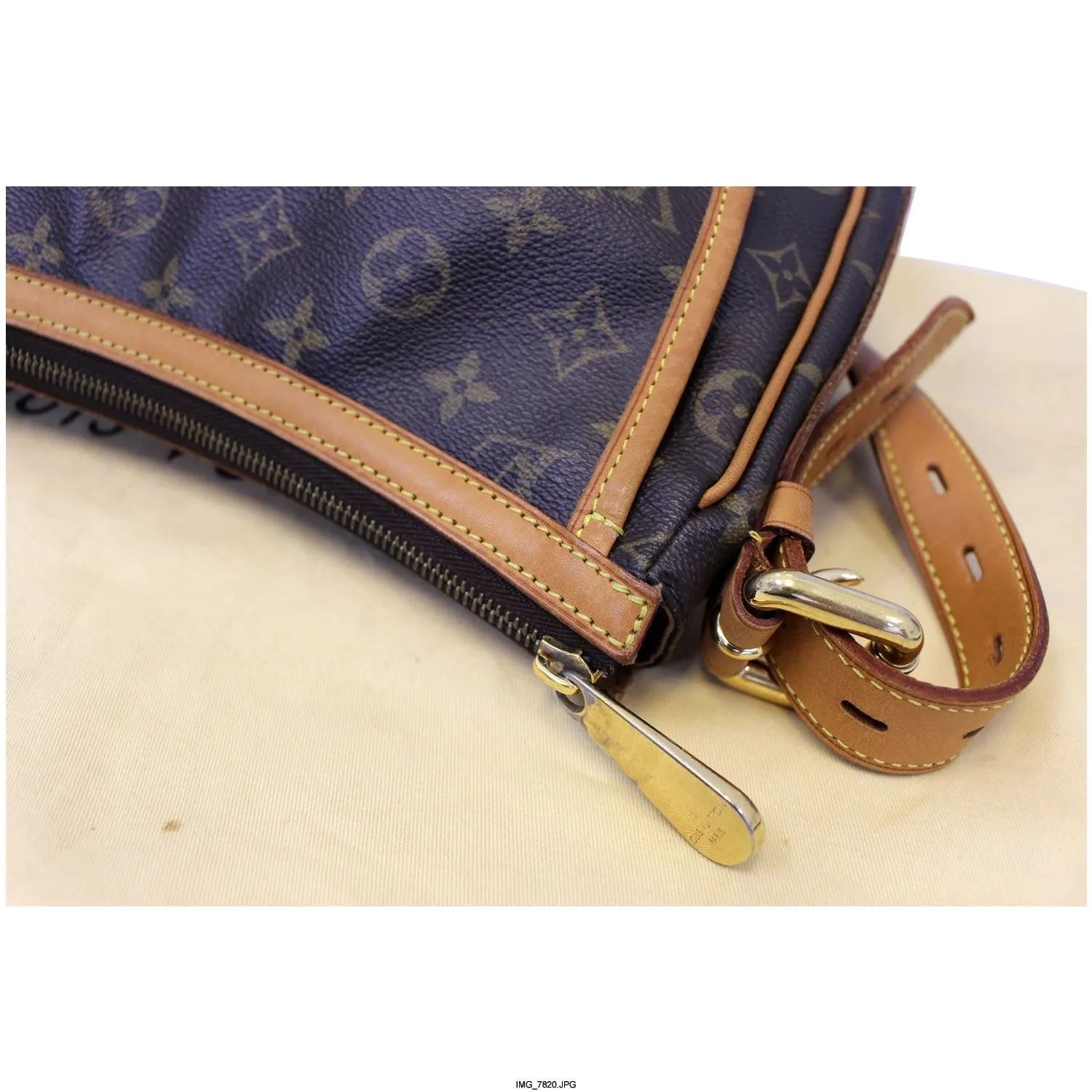 LOUIS VUITTON Tulum GM Monogram Canvas Shoulder Bag
