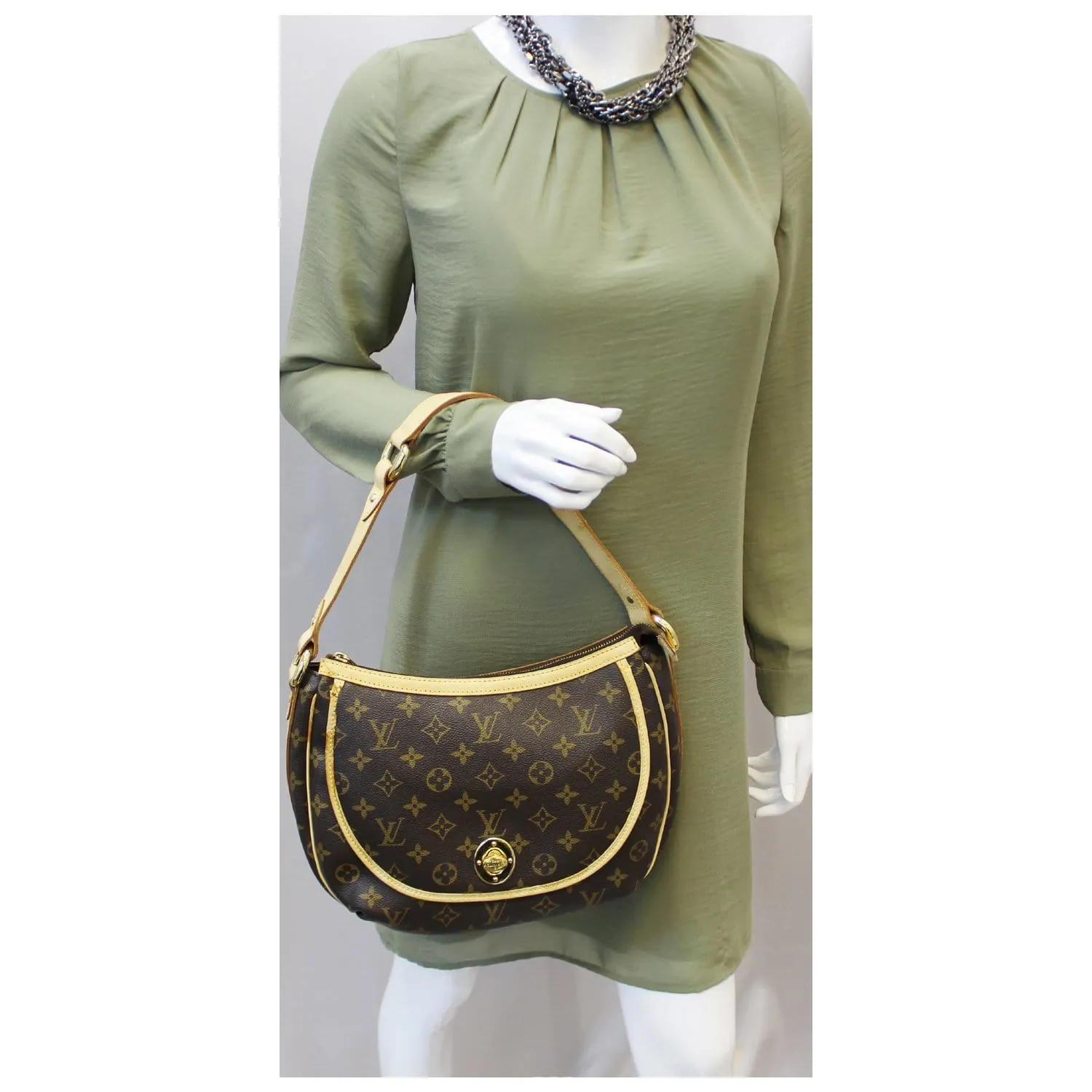 LOUIS VUITTON Tulum PM Monogram Canvas Shoulder Bag