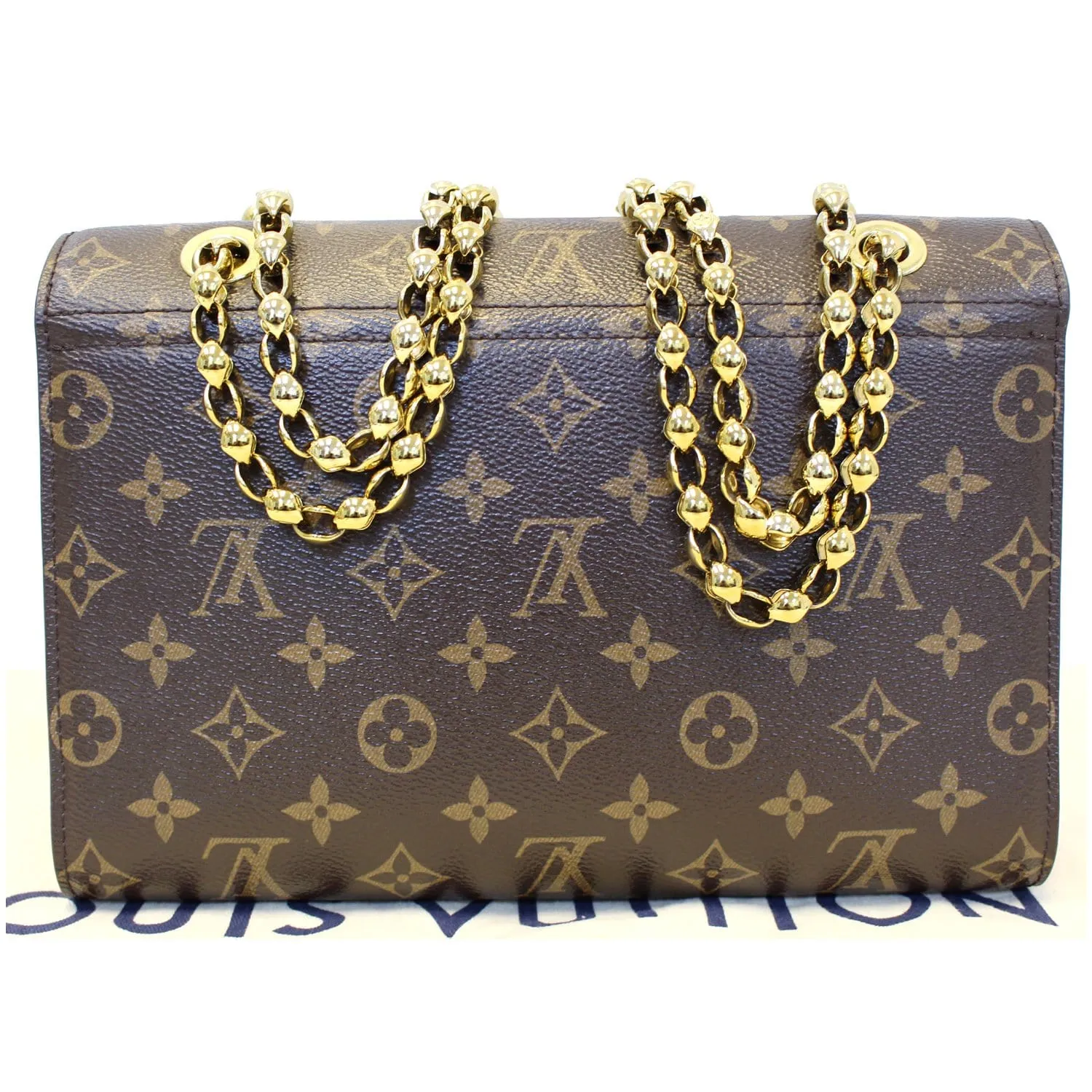 LOUIS VUITTON Victoire Monogram Canvas Shoulder Crossbody Bag Cherry