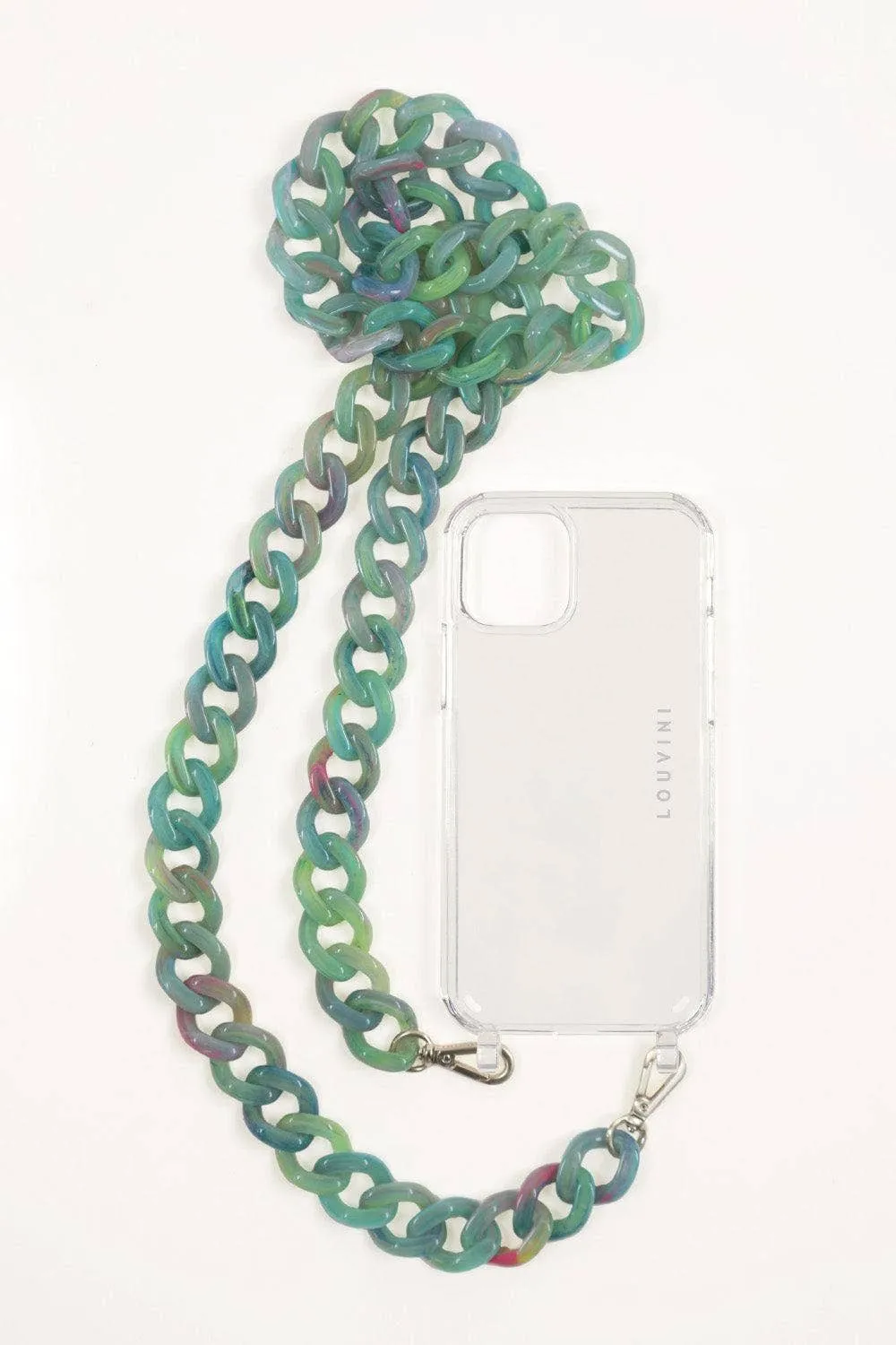 Louvini Chaine Zoe - Vert-Jade