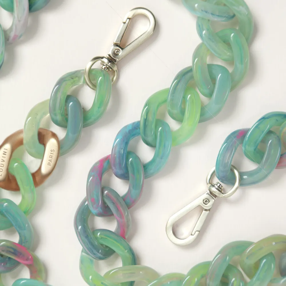 Louvini Chaine Zoe - Vert-Jade