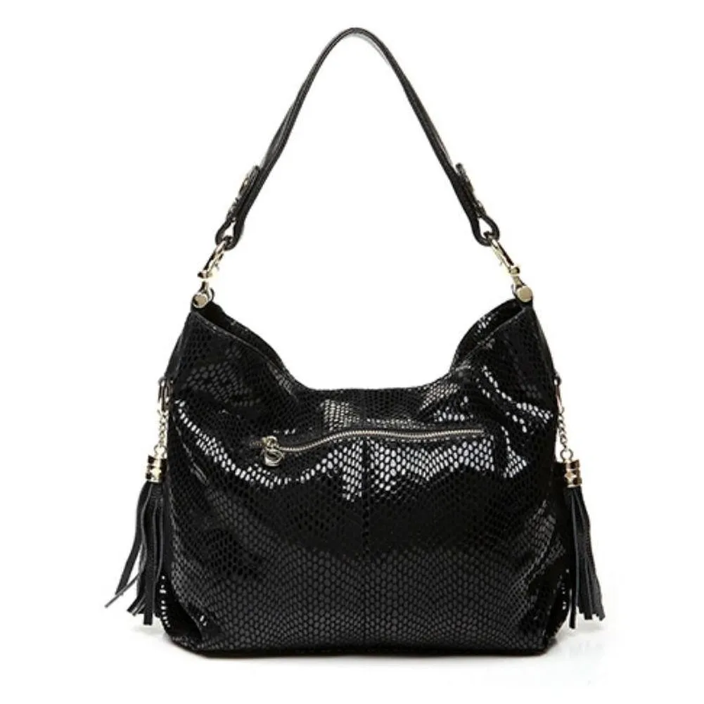 <bold>Hobo / Shoulder Bag  <br>Vegan-Leather