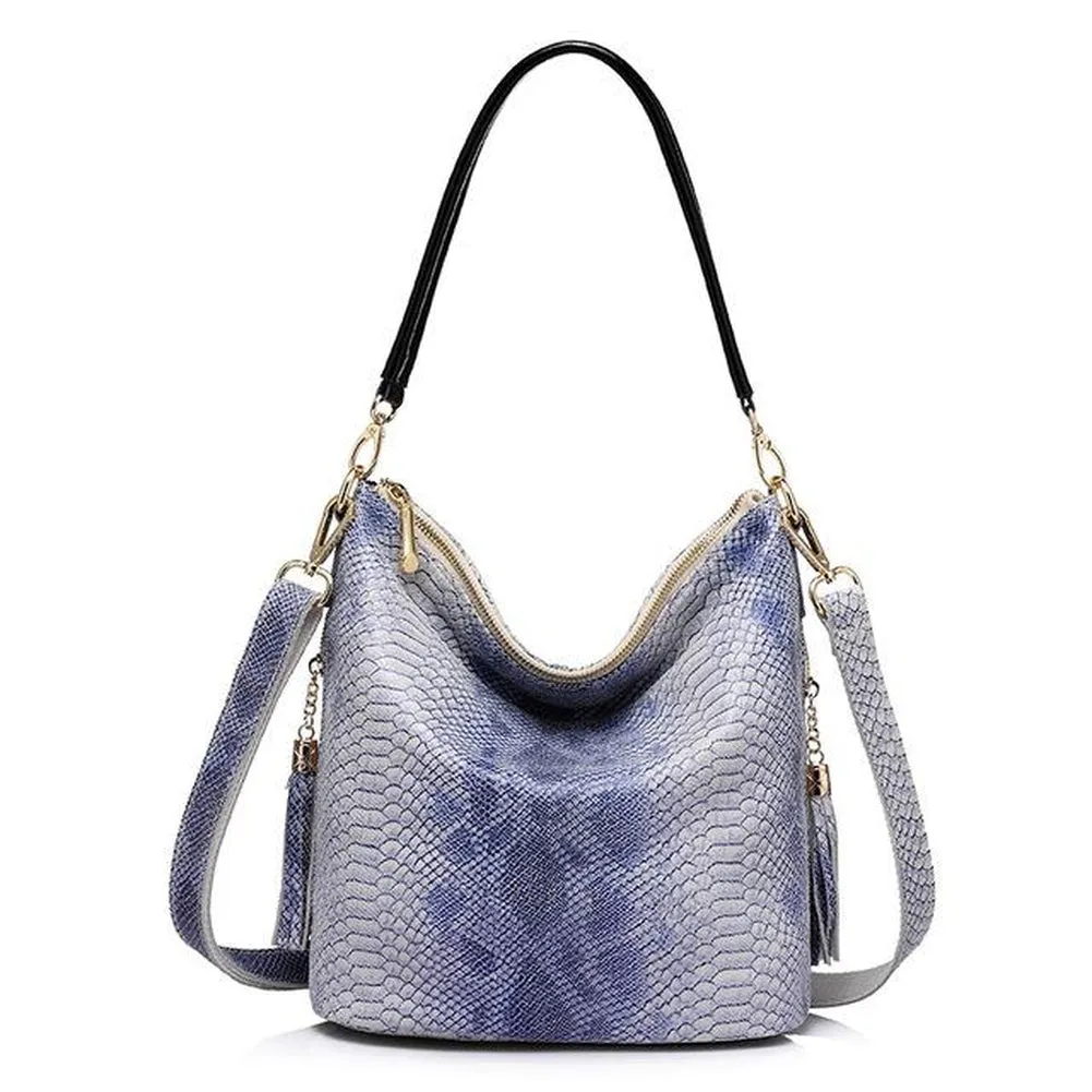 <bold>Hobo / Tote Bag <br>Genuine-Leather