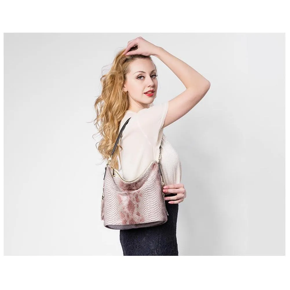 <bold>Hobo / Tote Bag <br>Genuine-Leather