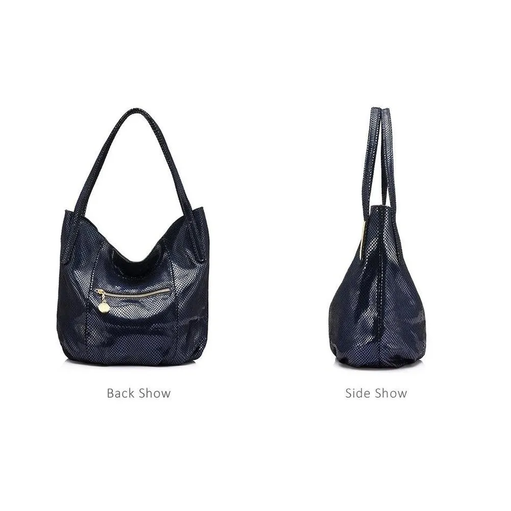 <bold>Hobo  / Tote Bag <br>Genuine-Leather