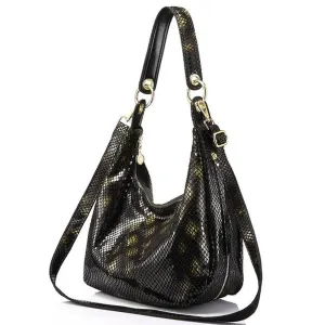 <bold>Hobo / Tote Bag <br>Genuine-Leather