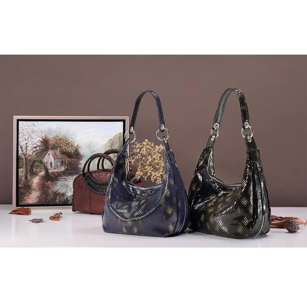 <bold>Hobo / Tote Bag <br>Genuine-Leather