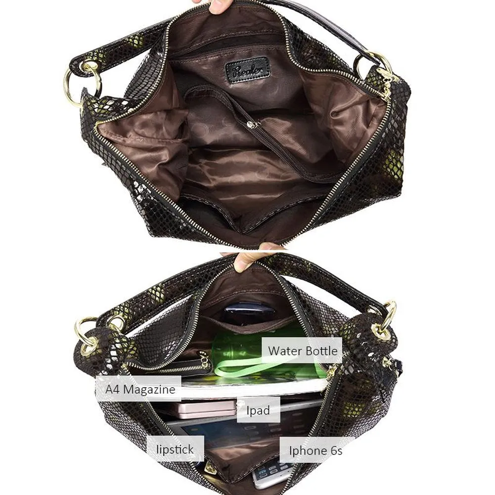 <bold>Hobo / Tote Bag <br>Genuine-Leather