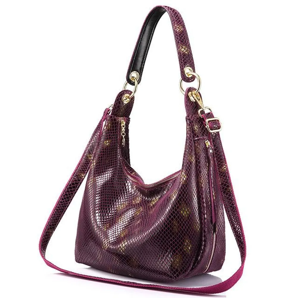 <bold>Hobo / Tote Bag <br>Genuine-Leather