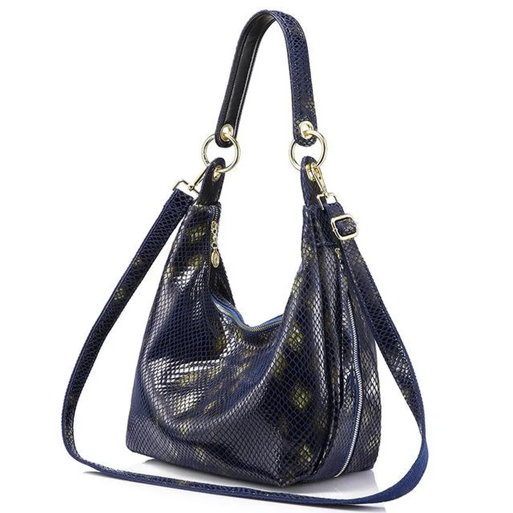 <bold>Hobo / Tote Bag <br>Genuine-Leather