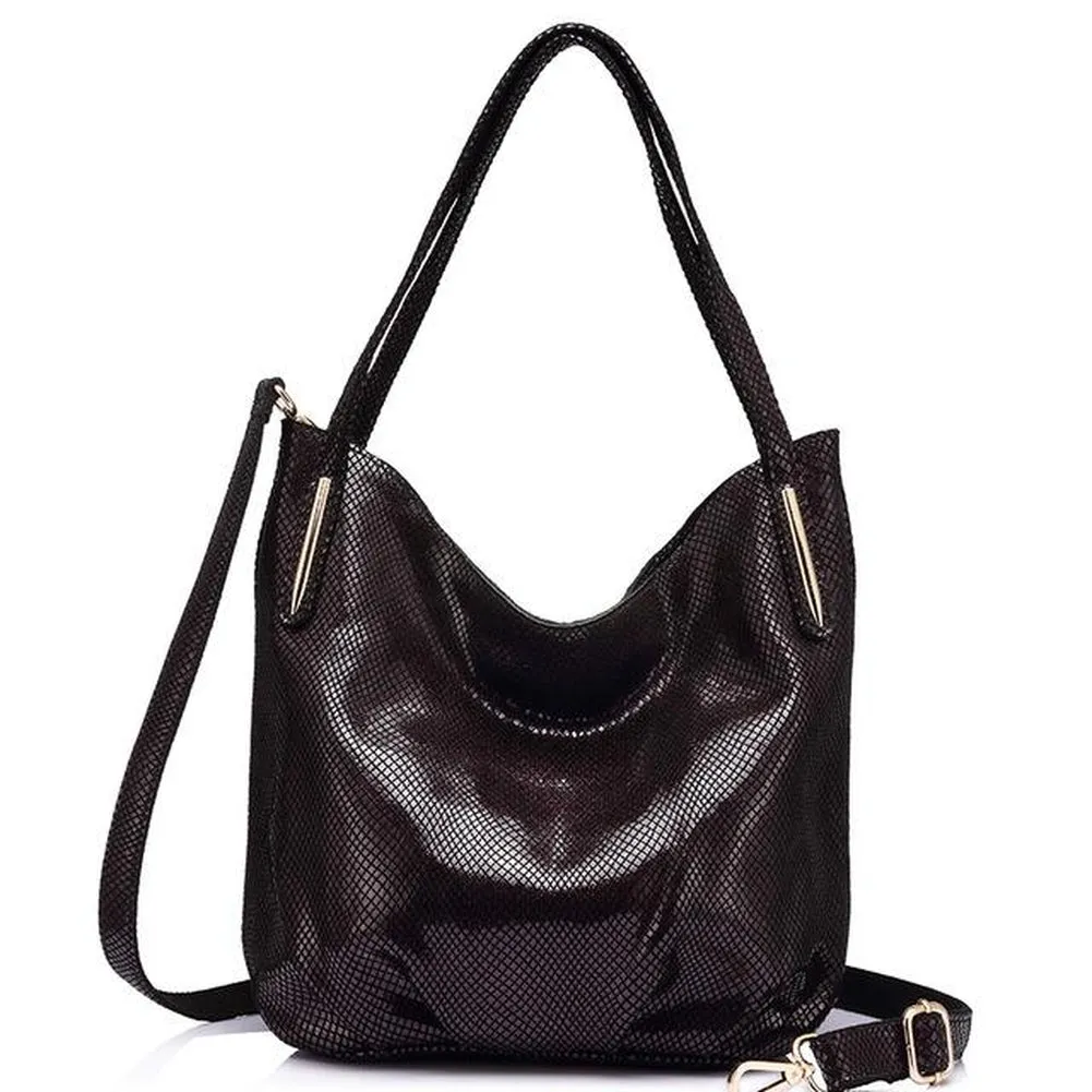 <bold>Hobo  / Tote Bag <br>Genuine-Leather