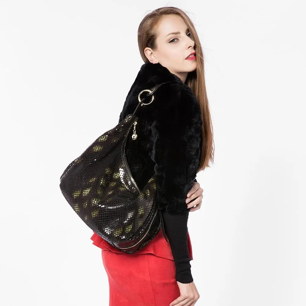 <bold>Hobo / Tote Bag <br>Genuine-Leather