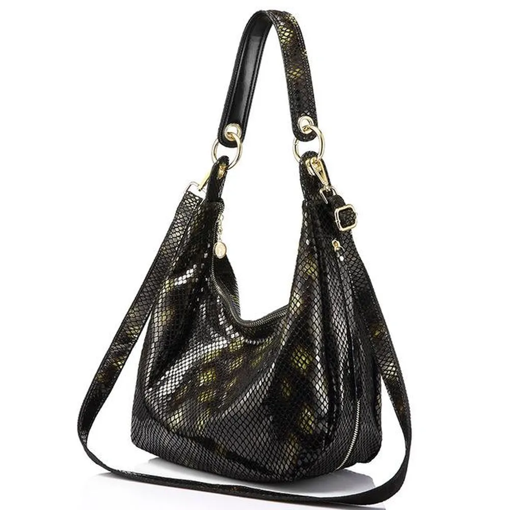 <bold>Hobo / Tote Bag <br>Genuine-Leather