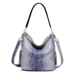 <bold>Hobo / Tote Bag <br>Genuine-Leather
