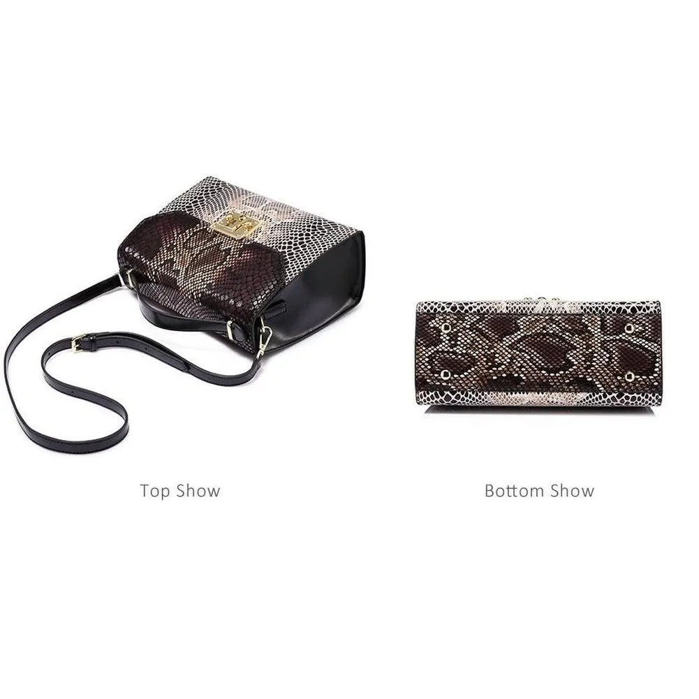 <bold>Satchel / Crossbody Bag <br>Genuine-Leather
