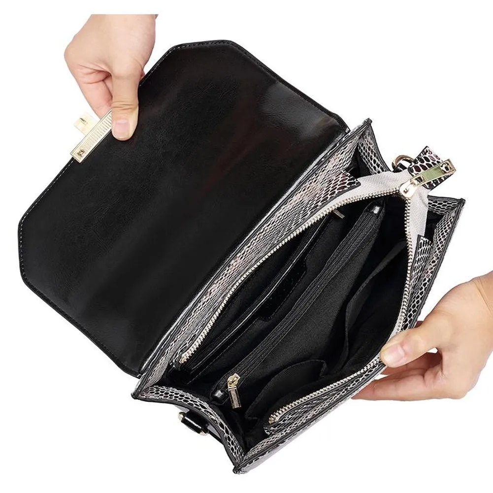<bold>Satchel / Crossbody Bag <br>Genuine-Leather