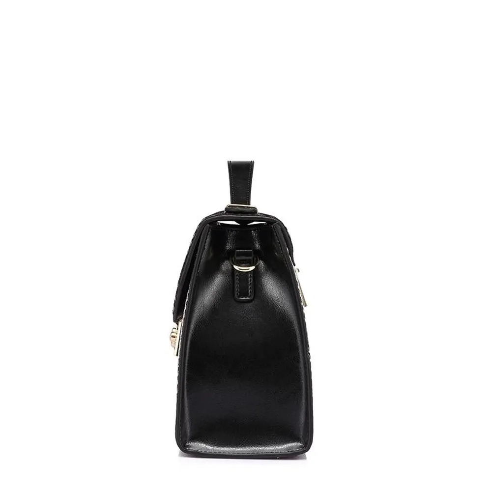 <bold>Satchel / Crossbody Bag <br>Genuine-Leather