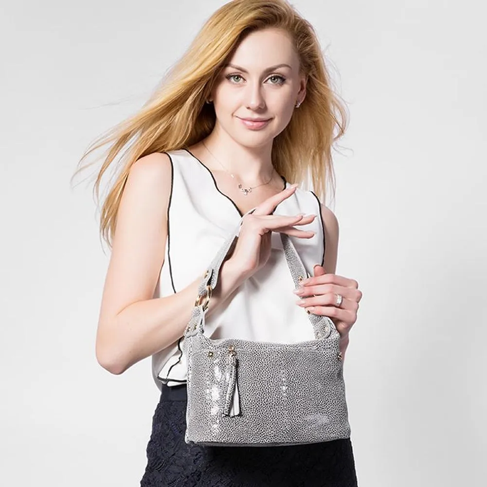 <bold>Satchel / Tote Bag <br>Genuine-Leather