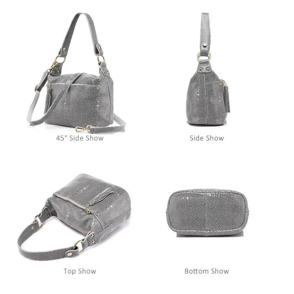 <bold>Satchel / Tote Bag <br>Genuine-Leather