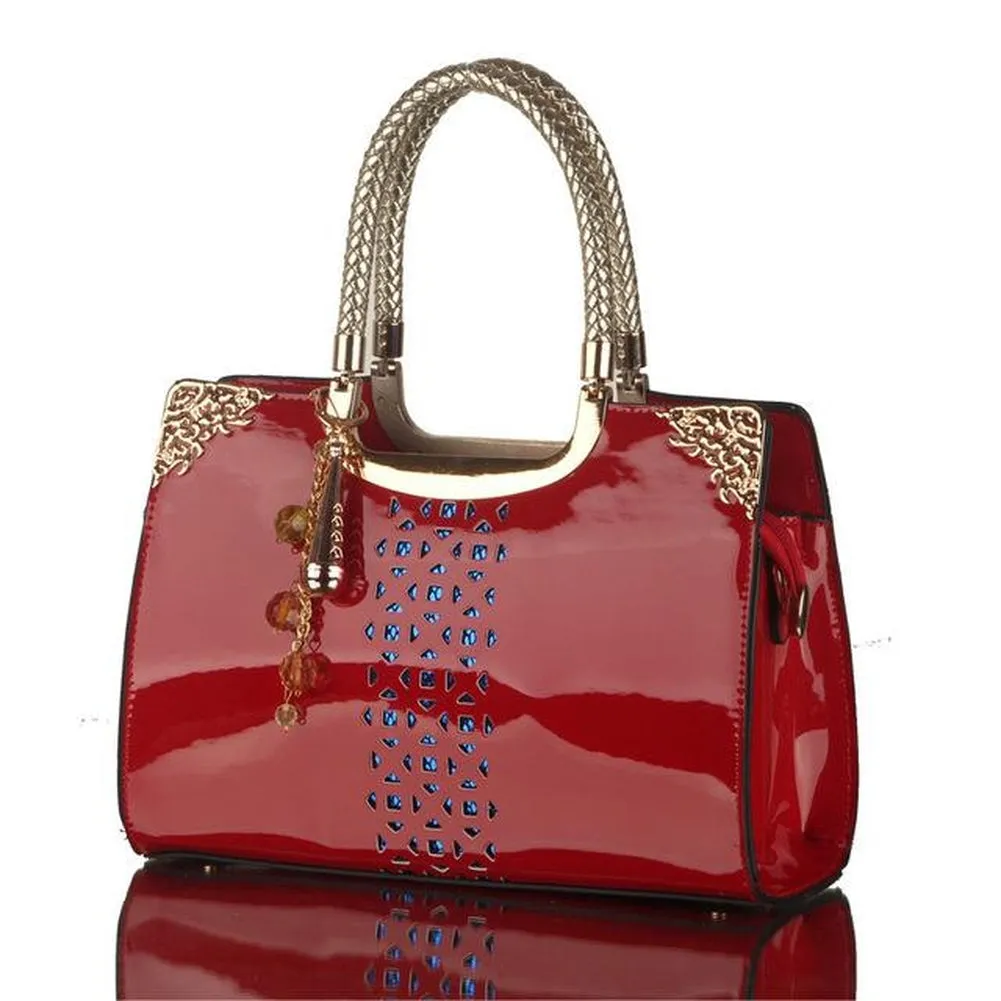 <bold>Top-Handle Bag / Satchel  <br>Genuine-Leather