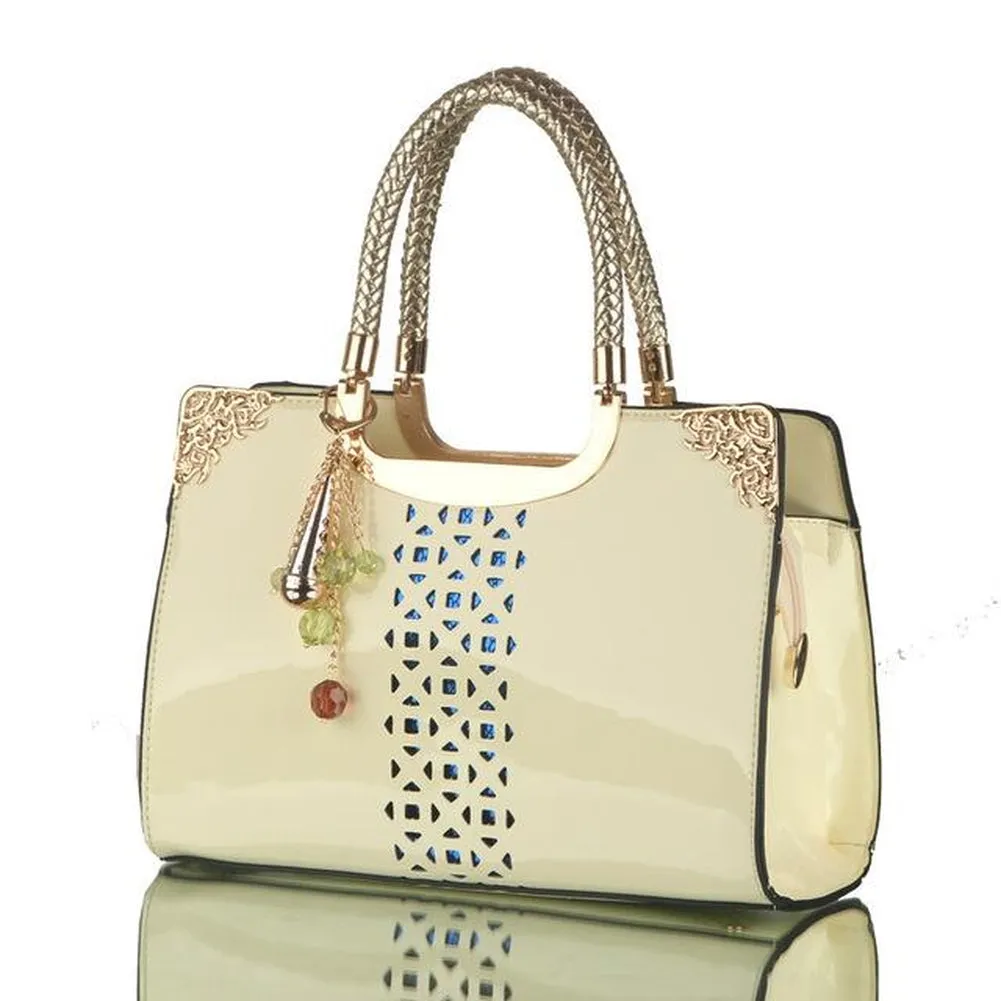 <bold>Top-Handle Bag / Satchel  <br>Genuine-Leather