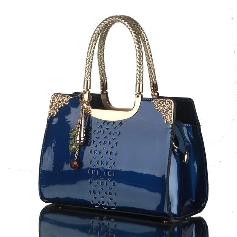 <bold>Top-Handle Bag / Satchel  <br>Genuine-Leather