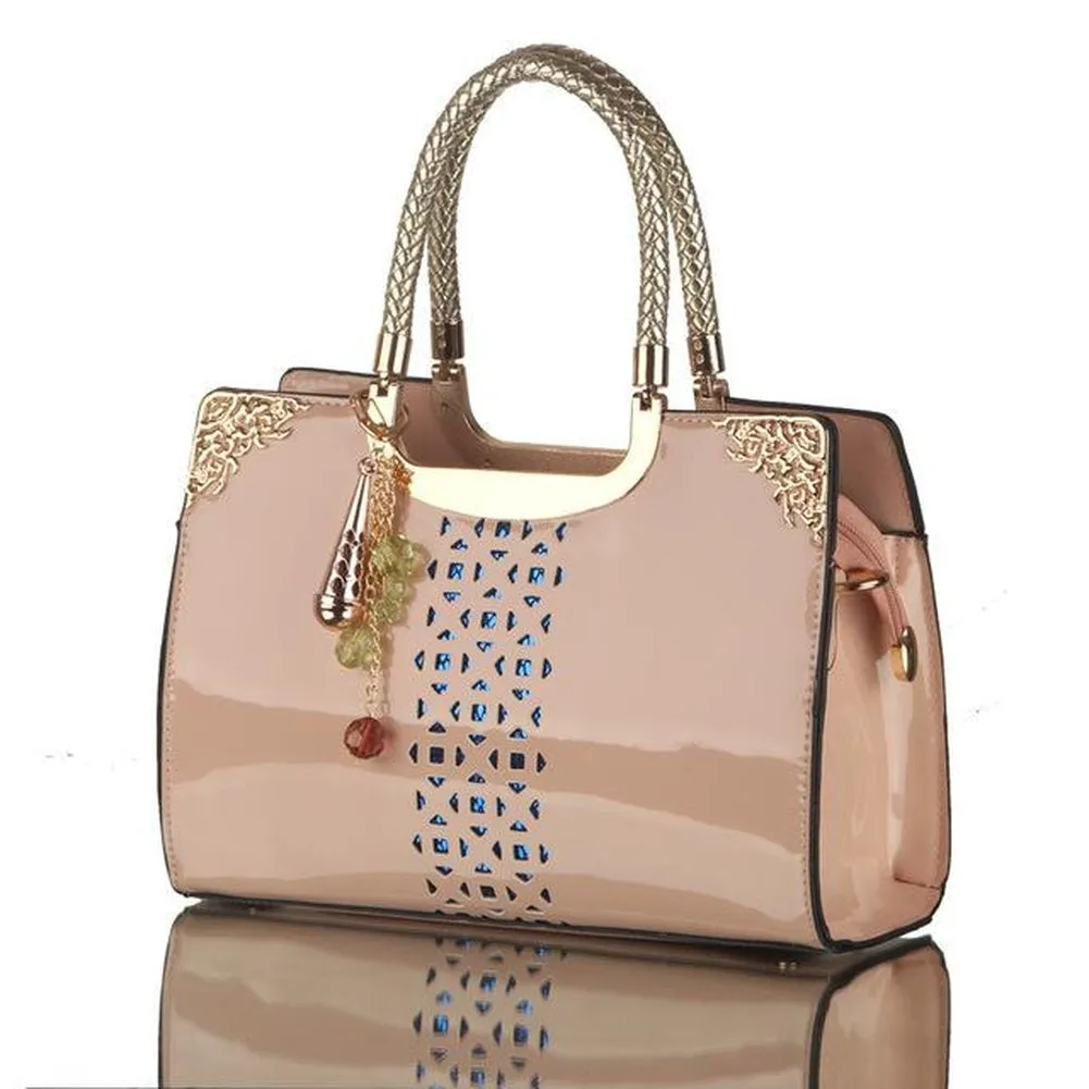 <bold>Top-Handle Bag / Satchel  <br>Genuine-Leather
