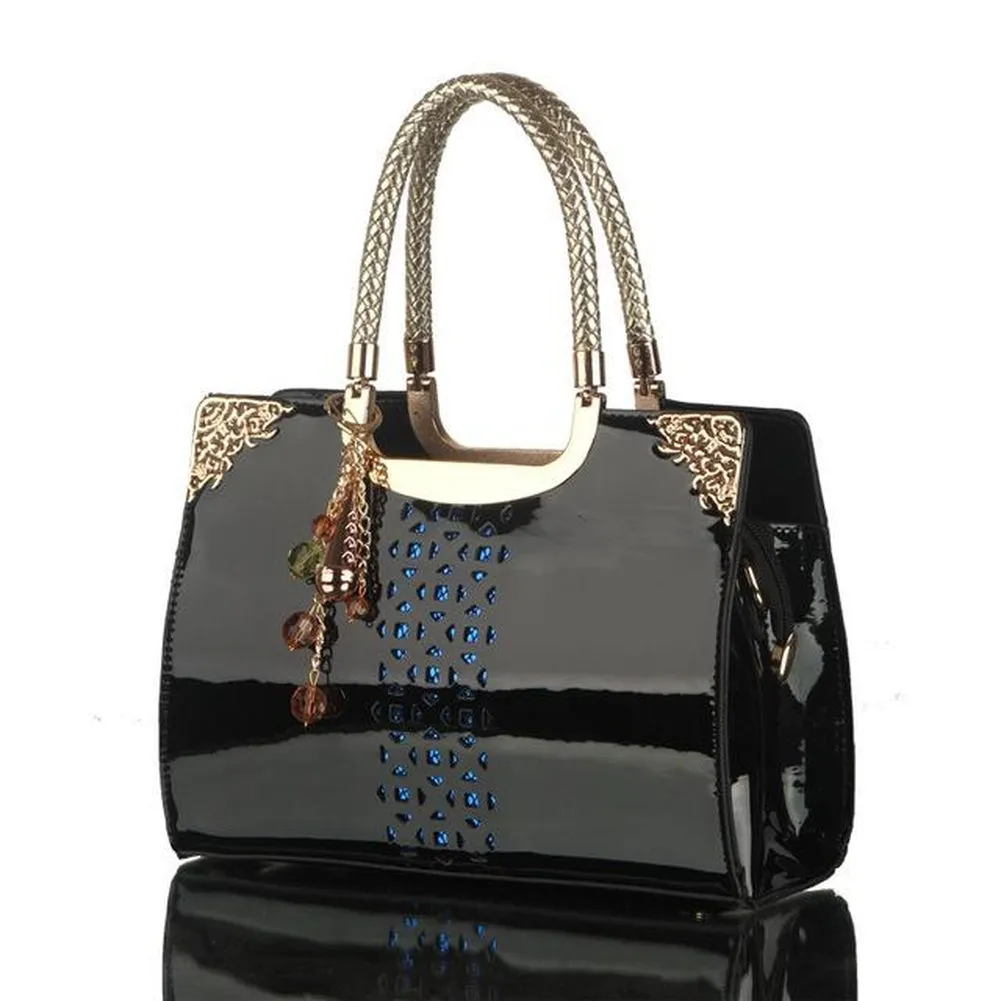 <bold>Top-Handle Bag / Satchel  <br>Genuine-Leather