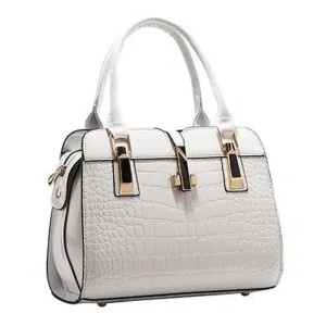 <bold>Top-Handle / Crossbody Bag <br>Genuine-Leather