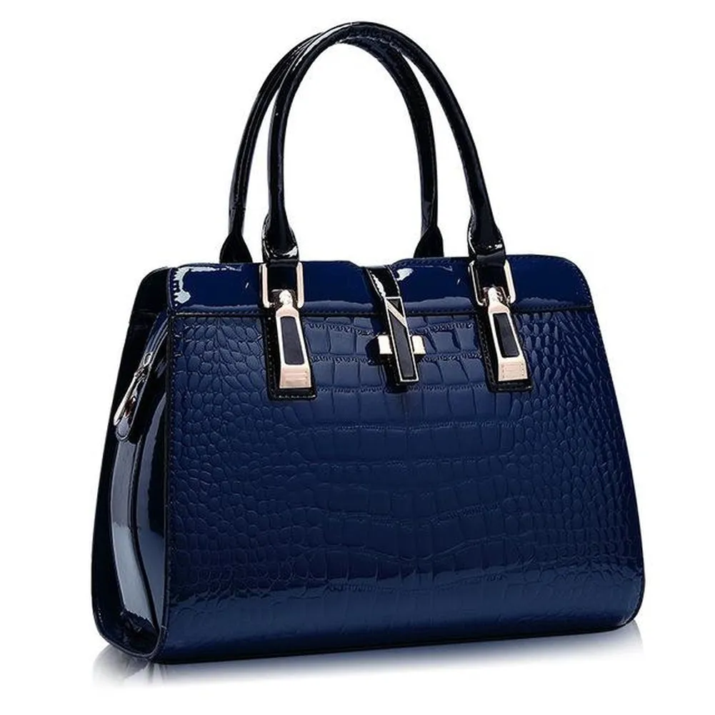 <bold>Top-Handle / Crossbody Bag <br>Genuine-Leather