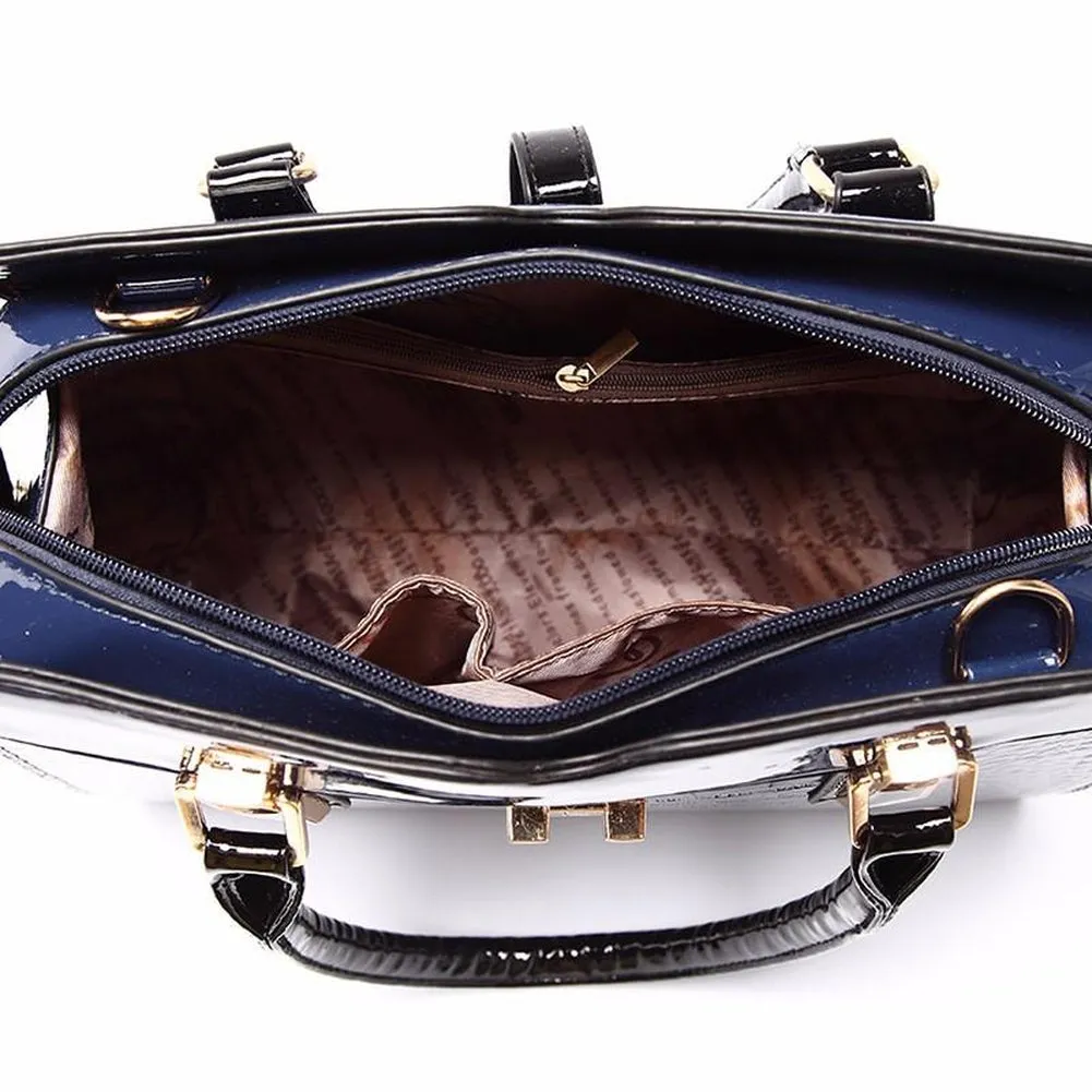 <bold>Top-Handle / Crossbody Bag <br>Genuine-Leather