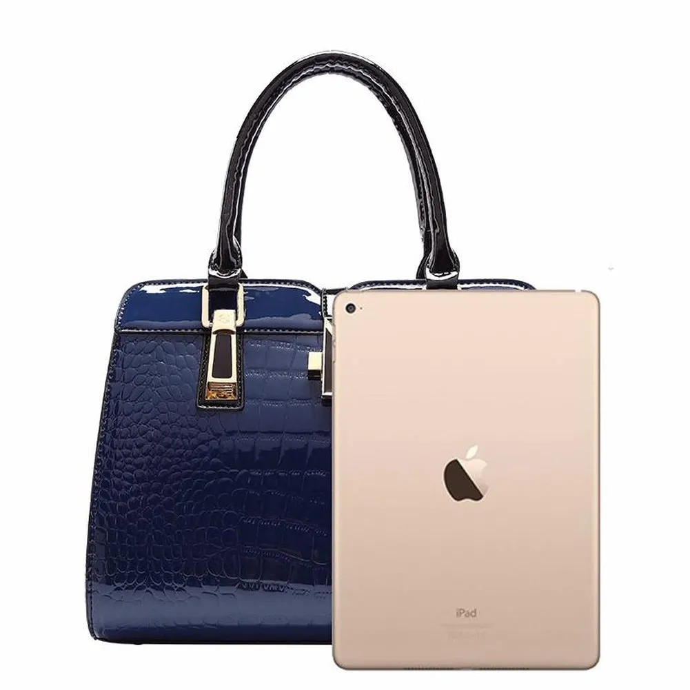 <bold>Top-Handle / Crossbody Bag <br>Genuine-Leather