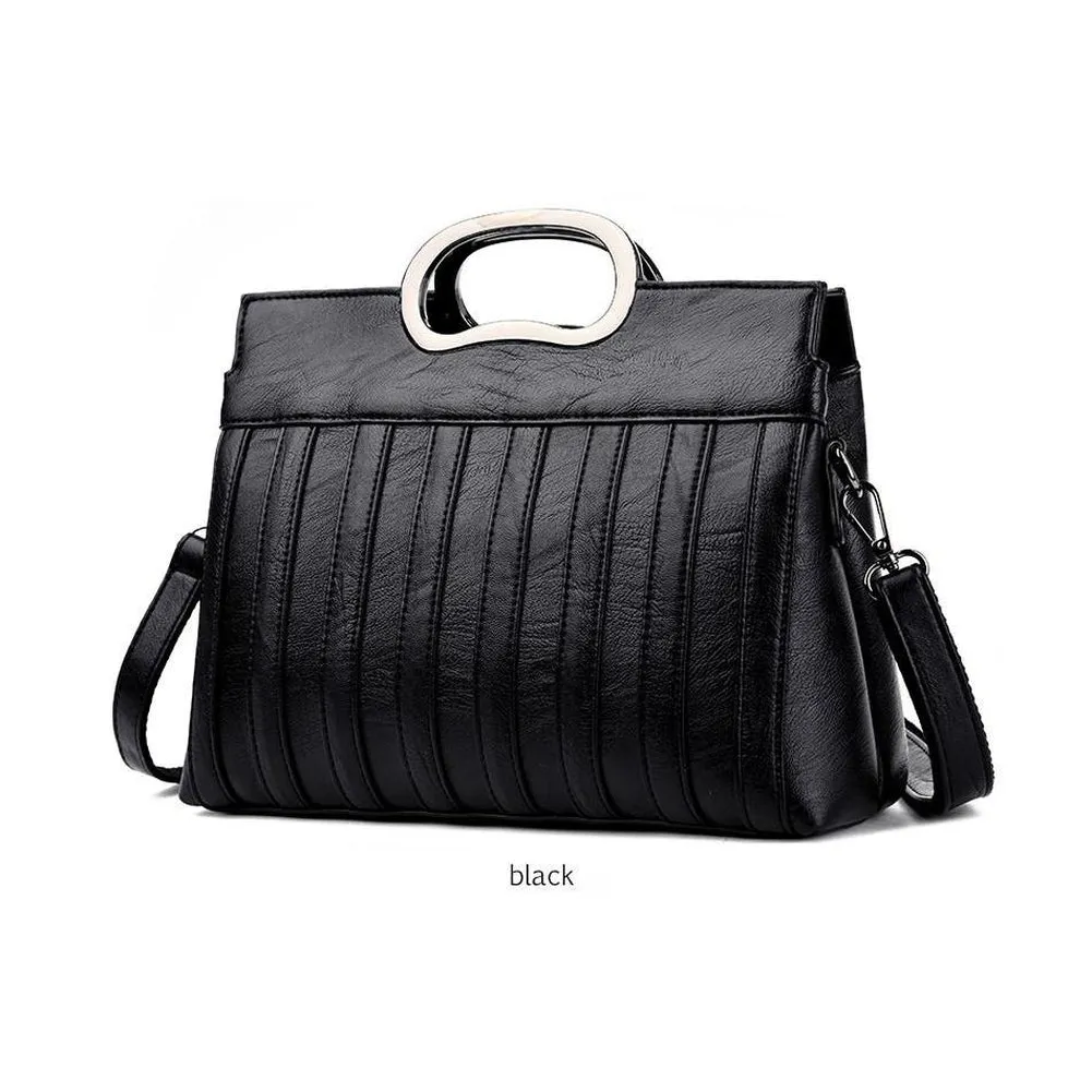 <bold>Top-Handle / Crossbody Bag  <br>Vegan-Leather
