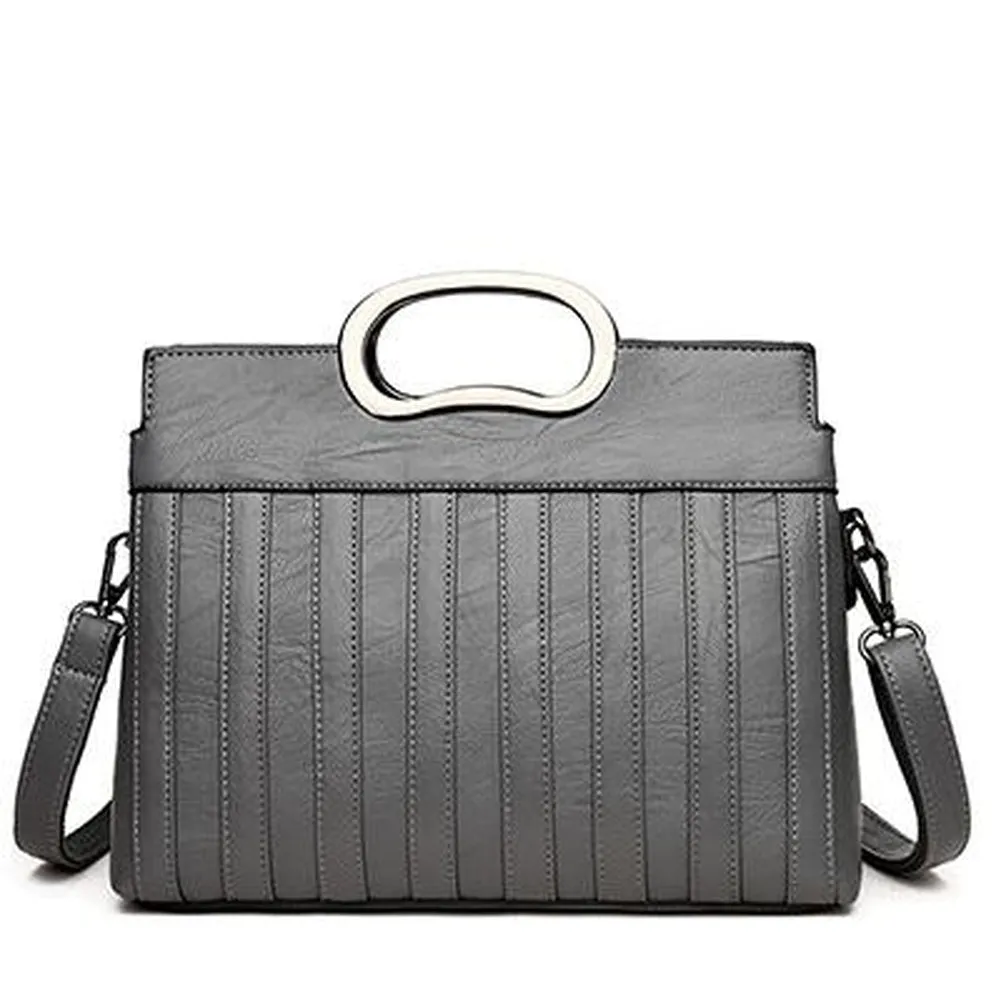 <bold>Top-Handle / Crossbody Bag  <br>Vegan-Leather