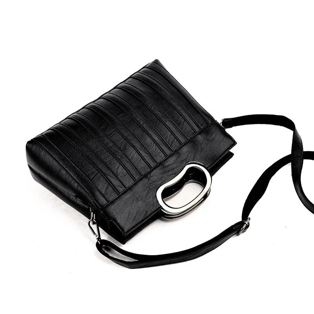 <bold>Top-Handle / Crossbody Bag  <br>Vegan-Leather