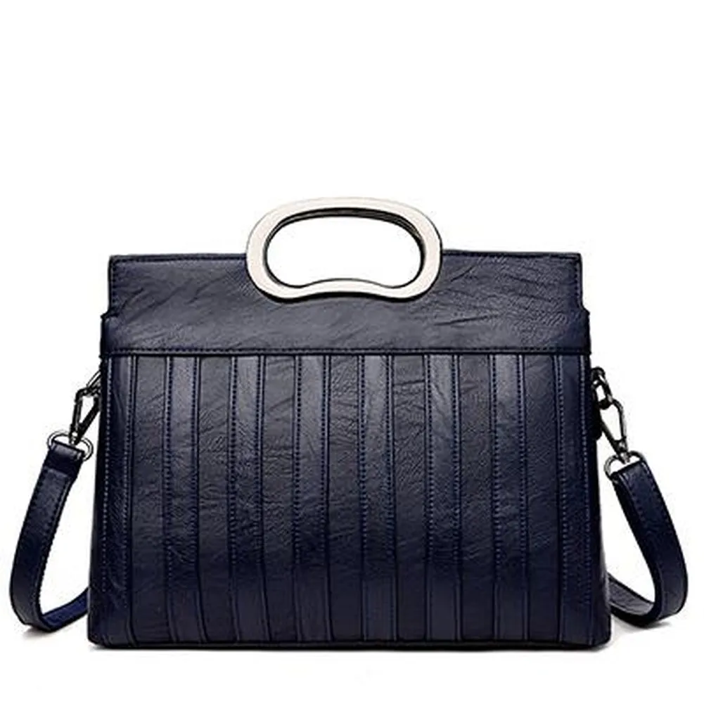 <bold>Top-Handle / Crossbody Bag  <br>Vegan-Leather